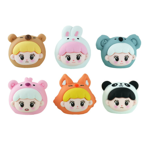 Cute resin crafts tide play hand action figures