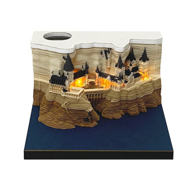 Harry Potter paper art note night light