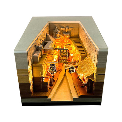 Harry Potter paper art note night light