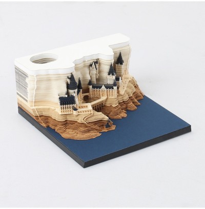 Harry Potter paper art note night light