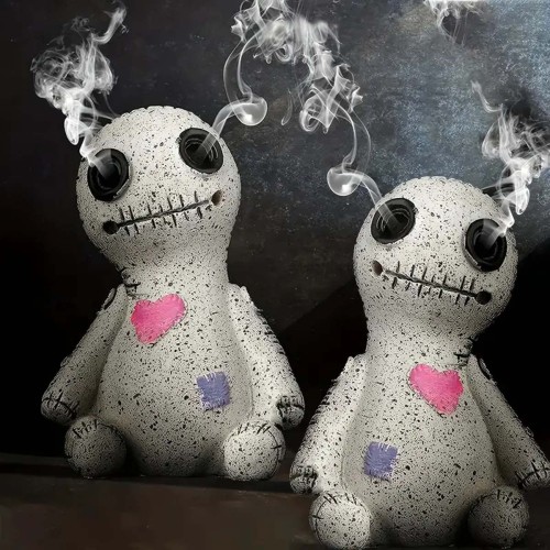 Voodoo Doll Cone Incense Burner