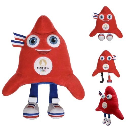 2024 Olympics Mascot Frigyes - Official Plush Toy Collection