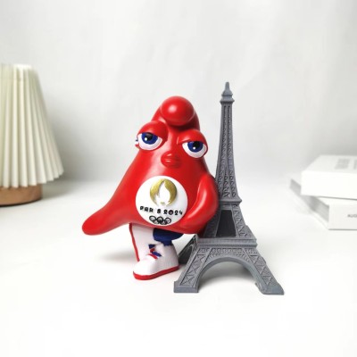 Official 2024 Paris Olympic Mascot Phryge Resin Figurine