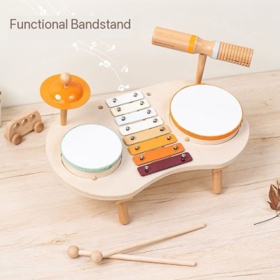 Knock & Tap Music Station: Interactive Early Education Toy for Fine Motor Skills