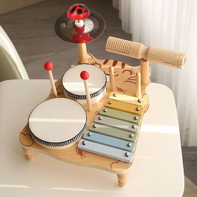 Knock & Tap Music Station: Interactive Early Education Toy for Fine Motor Skills