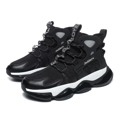 2022 Spring Men's Basketball Shoes Cushioning Tenis Comfortable Height Increasing Shoes Men's Chunky Sneakers