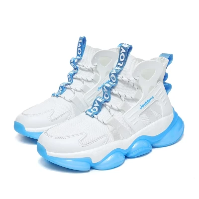 2022 Spring Men's Basketball Shoes Cushioning Tenis Comfortable Height Increasing Shoes Men's Chunky Sneakers