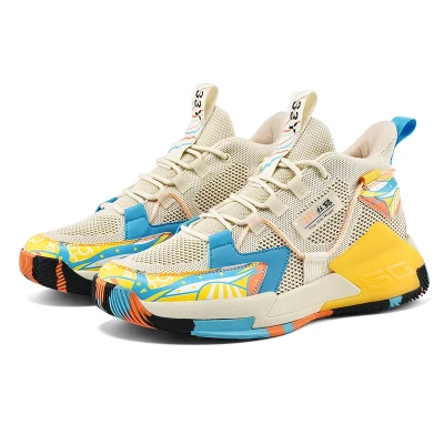 2022 Winter Adult Men Basketball Shoes Comfortable Lightweight High Elastic Height Increasing Cushioning Chunky Sneakers