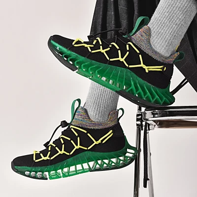Blade 46 Men's Sneakers High Top Fashion Casual Shoes 45 Pads Running Jogging Shoes