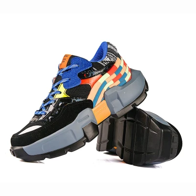 2022 Men's Chunky Sneakers High Elasticity Height Increasing Sports Shoes For Men Street Style