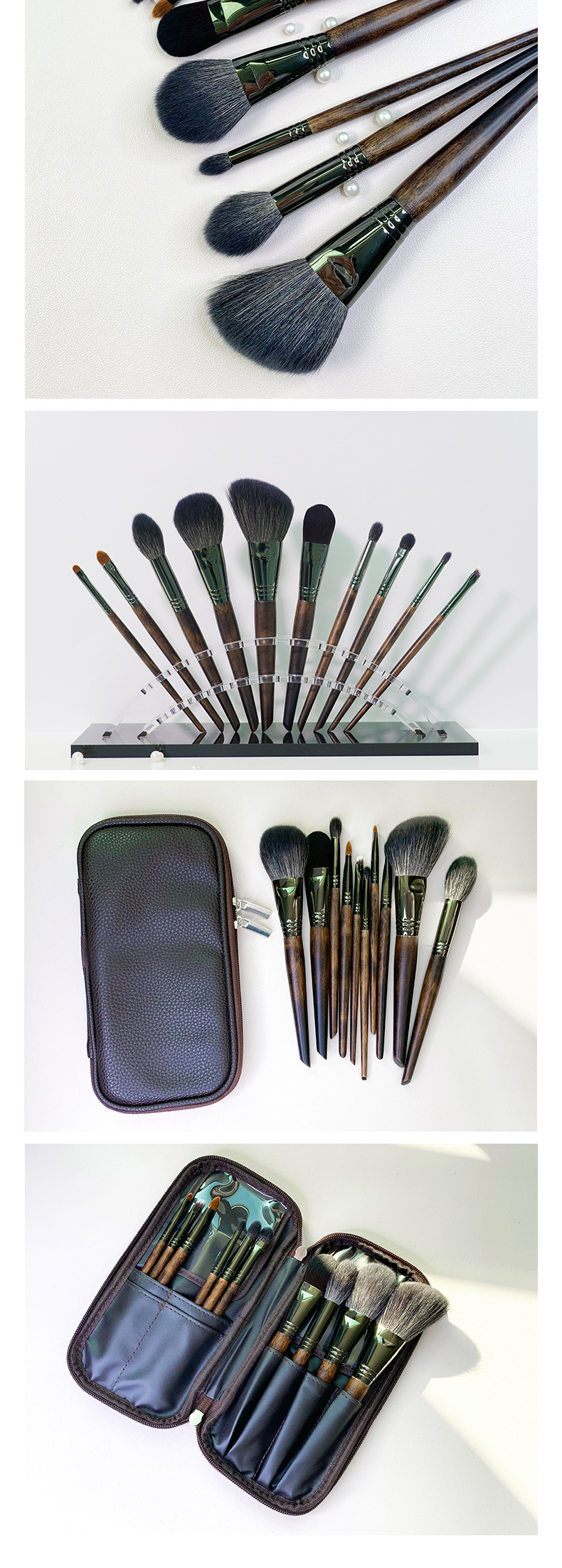 10 portable wool brush sets for makeup artists