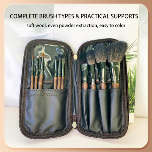 10 portable wool brush sets for makeup artists