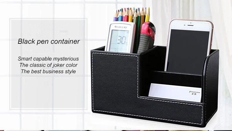 Fashionable, simple, multifunctional, small storage and creative pen holder