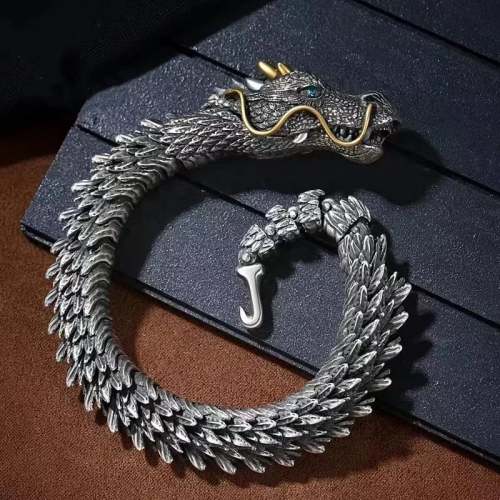 Handmade Dragon Bracelet – Unique, Intricate Dragon Design Bracelet for Men & Women