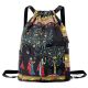 Drawstring Foldable Large Capacity Travel Backpack – Waterproof, Dry-Wet Separation Sports Bag for Gym, Hiking, and Travel