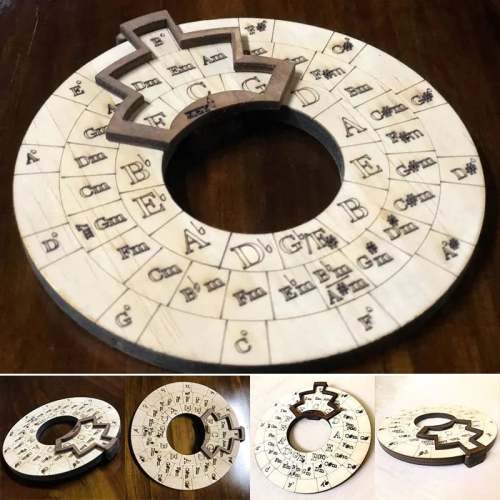 Wooden Melody Tool – Handcrafted Musical Instrument for Creative Sound Exploration and Relaxation