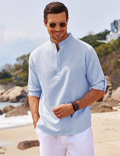 Charleston Contemporary Henley Shirt