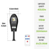 Solar LED Lamp 6000K