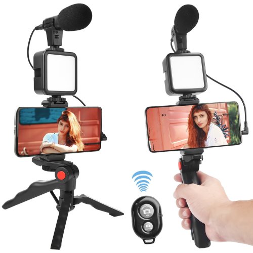 Portable Vlogging Kit – Complete All-in-One Vlogging Setup for Content Creators on the Go
