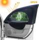 2Pcs Car Window Sun Stretchy Mesh – UV Protection & Sun Shade for Car Windows
