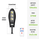 Solar LED Lamp 6000K