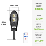 Solar LED Lamp 6000K