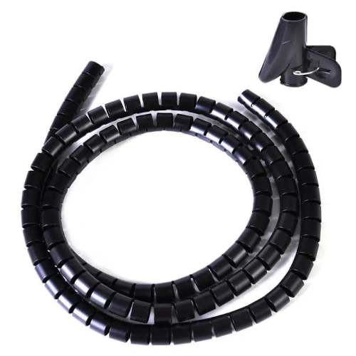 Cable Management Sleeve with Zipper – Neat & Tidy Solution for Organizing Cords & Cables