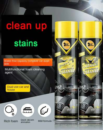 Multifunctional Car Foam Cleaner – All-in-One Interior & Exterior Cleaner for Cars, Trucks & More