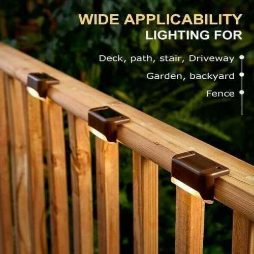 Waterproof Outdoor Solar Deck Lights – Energy-Efficient LED Lights for Decks, Patios & Pathways
