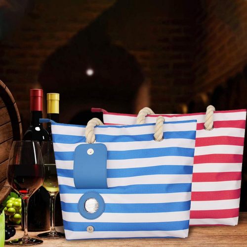 Red Wine Dispenser Tote Bag - Stylish & Convenient Carrying Solution