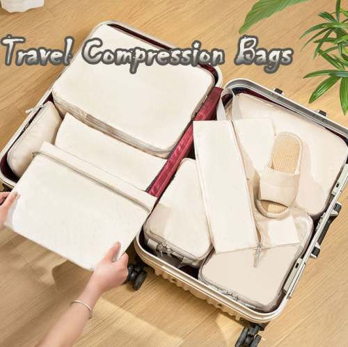 Travel Compression Bags for Packing - Space-Saving Storage Solution