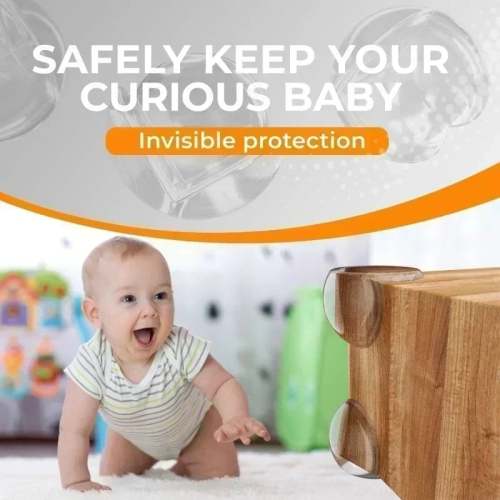 Baby Safety Silicone Protector - Soft & Secure Edge Guard