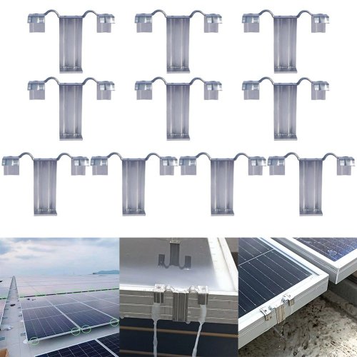 5PCS/SET Solar Panel Water Drainage Clips (30/35/40mm) – Durable Clips for Efficient Water Flow and Panel Protection