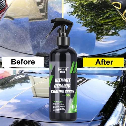 S6 CrystalWax Spray - Nano Anti-Rain Car Care for a Brilliant Finish