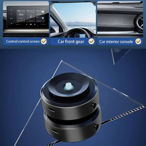 Vacuum Suction Cup Mobile Phone Holder - Secure & Versatile Mount