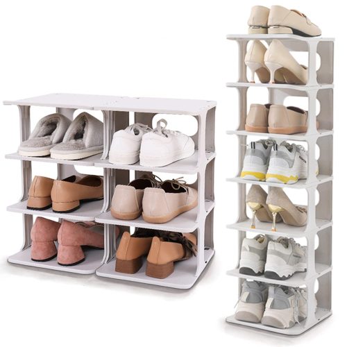 Multi-Layer Shoe Rack Storage Organizer – Space-Saving Shoe Shelf for Closet, Entryway & Home Organization