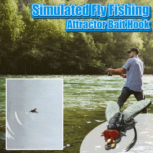Simulated Flies Fishing Attractor Bait Hook – Realistic Lures for Effective Fishing