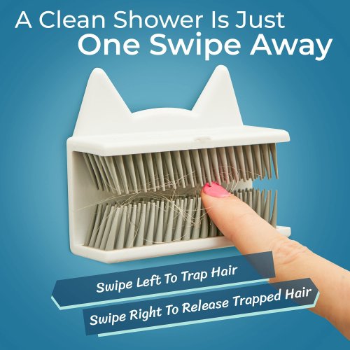 Hair Catcher Shower Wall - Innovative Drain Protector for Hassle-Free Cleaning