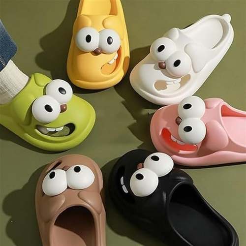 Tongue kiss slippers Slides