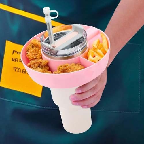 Snack Cup Holder – Convenient, Spill-Proof Snack Container for On-the-Go Enjoyment