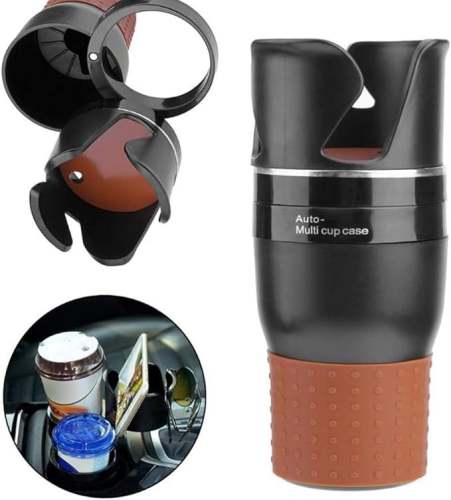 Multi Cup Holder For Auto - Versatile Organizer for Your Vehicle