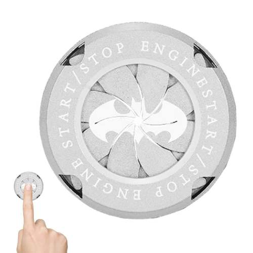 Car One-Button Start Protective Cover – Premium Silicone Case for Keyless Ignition Button