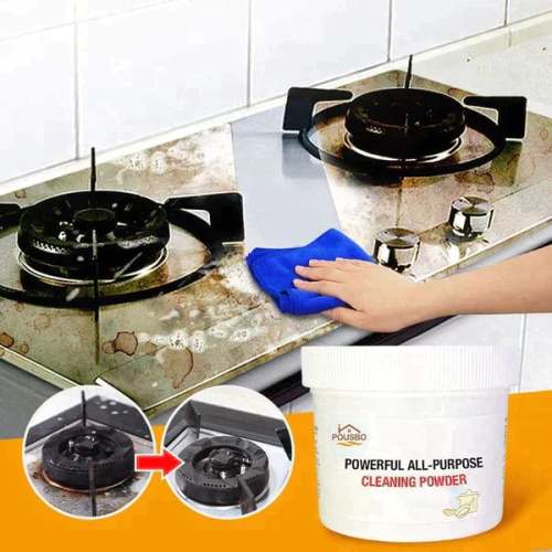 Powerful Kitchen All-Purpose Powder Cleaner - Tough on Grease & Grime