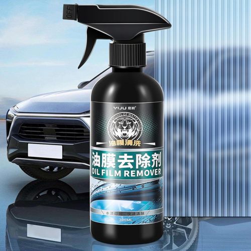 Car Oil Film Cleaner and Wipe - 300ml | Effective Degreaser for Clean Windows