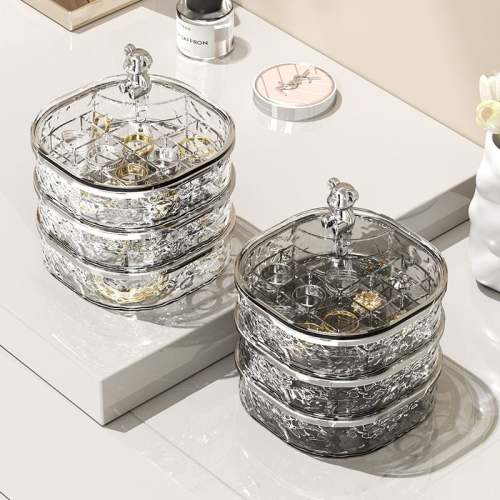 Elegant Desk Jewelry Stand – Modern Organizer for Necklaces, Earrings & Rings