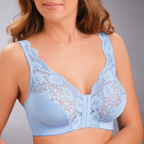 All-in-One Bra – Front Hooks, Stretch-Lace, Super Lift & Posture Correction for Ultimate Support and Comfort