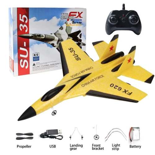 Airplane Glider Plane Drone - Fun & Easy Remote Control Flying Toy