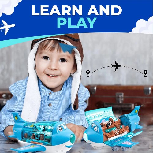 360° Rotating Electric Toy Plane – Remote Control Airplane with Spin and Stunt Features for Kids