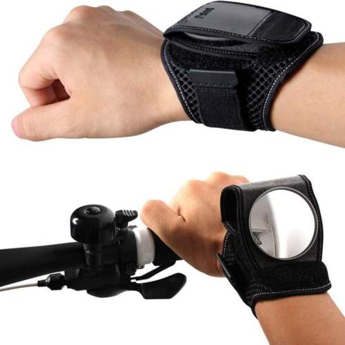 Bicycle Wrist Safety Rearview Mirror – Hands-Free Visibility