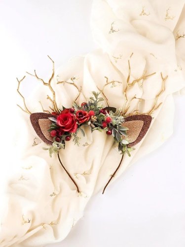 Reindeer Antler Headband